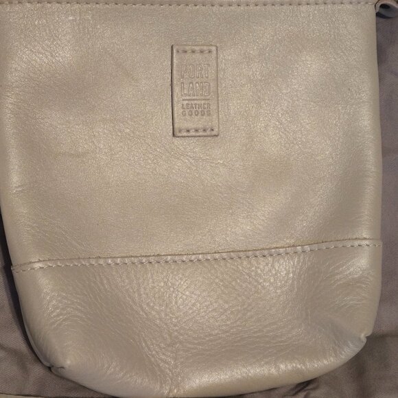 Almost Perfect Portland Leather Festival Bag - Pearl - Picture 2 of 16